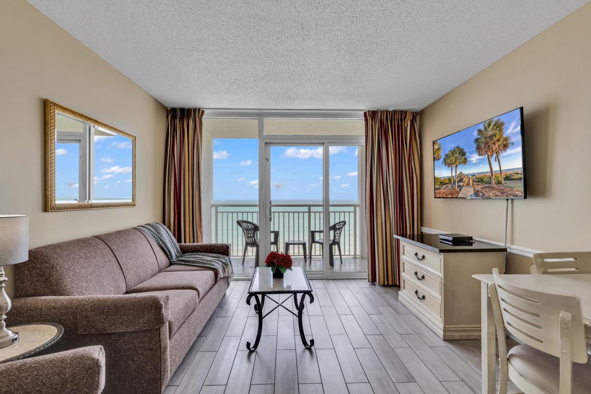 Oceanfront Condo Camelot By The Sea Миртъл Бийч Екстериор снимка