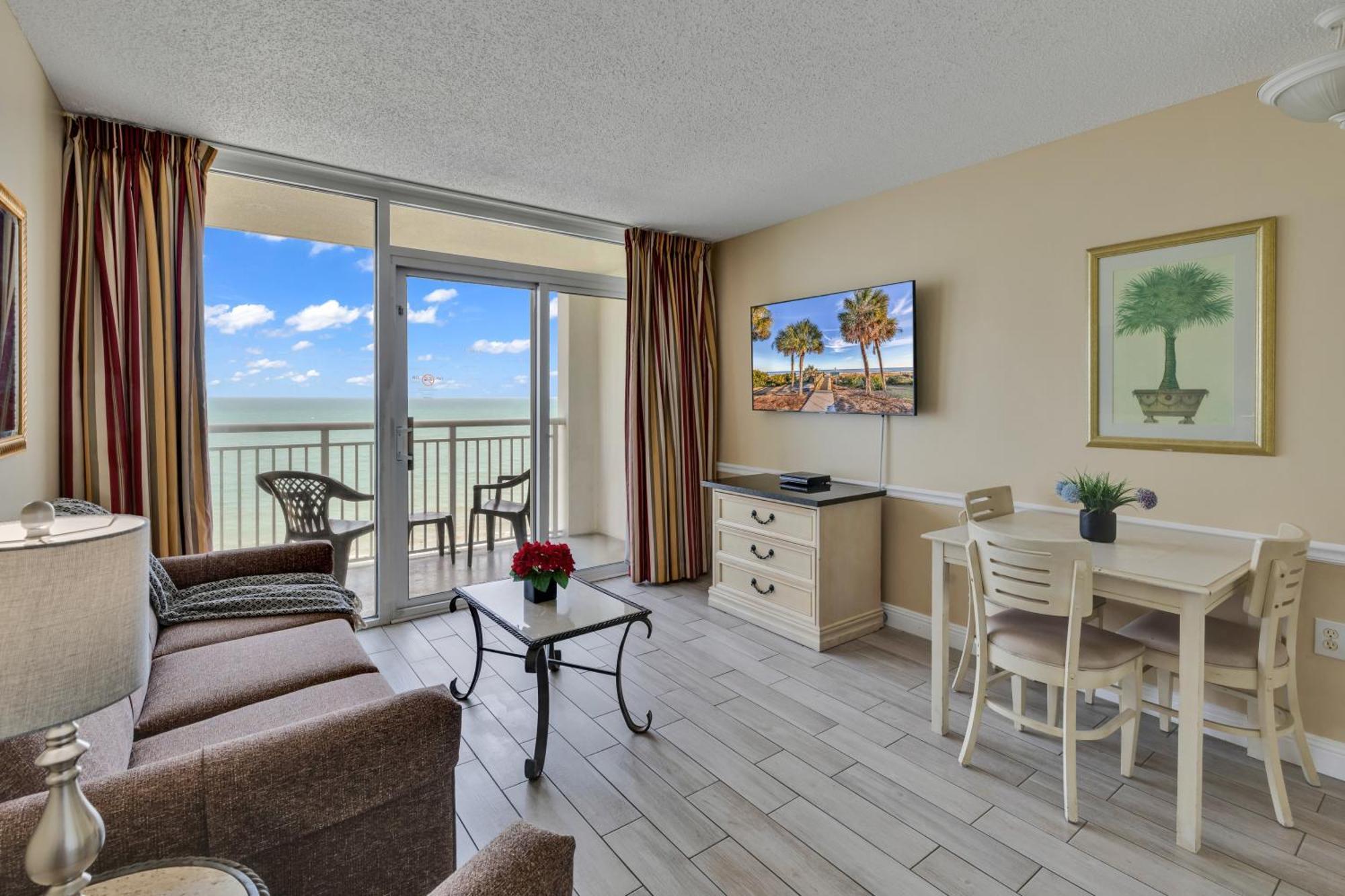 Oceanfront Condo Camelot By The Sea Миртъл Бийч Екстериор снимка