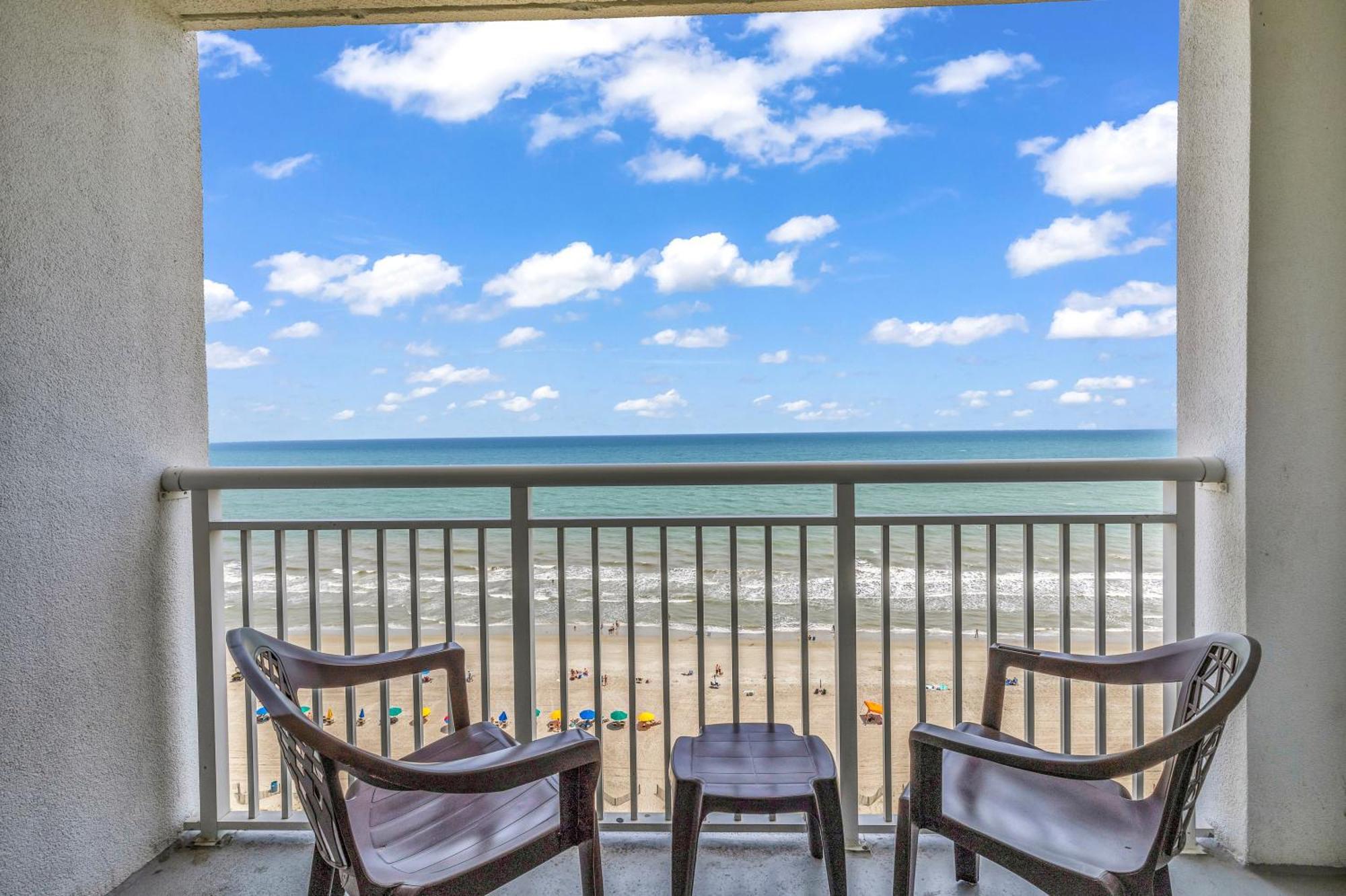 Oceanfront Condo Camelot By The Sea Миртъл Бийч Екстериор снимка